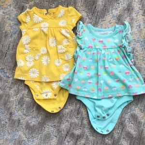 Lot of girl dress/onsies
